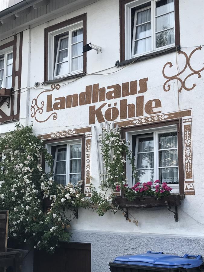 Hotel Restaurant Landhaus Koehle Neukirch  Ngoại thất bức ảnh